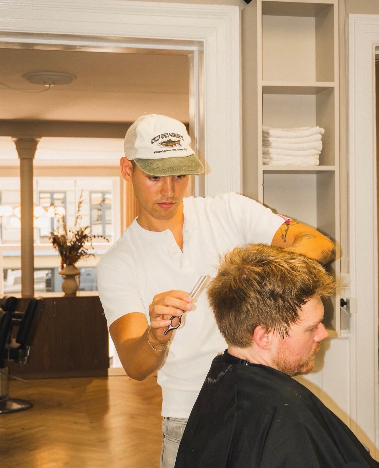 Angelo Porovic — barbering in practice, image 1